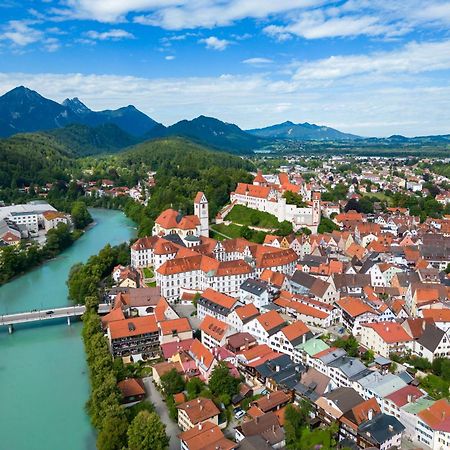 Ferienwohnung Herzstueck Im Haus Schlossblick Füssen Exterior foto